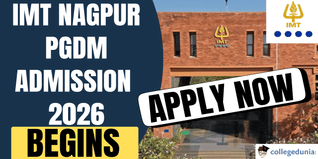 IMT Nagpur Extends PGDM Application Date 2026; Check Last Date to Apply Here